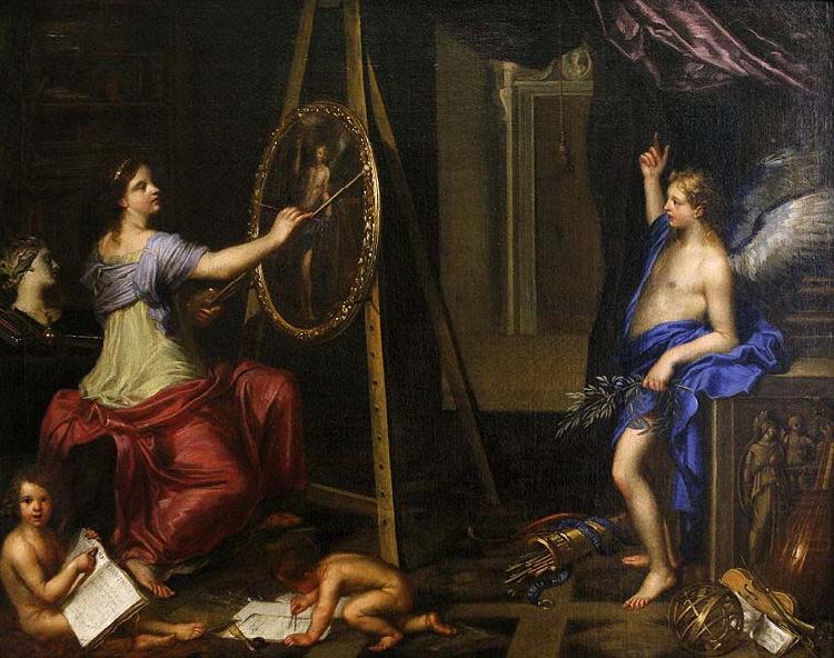 Charles Alphonse du Fresnoy Allegory of Painting, Musee des Beaux Arts, Dijon china oil painting image